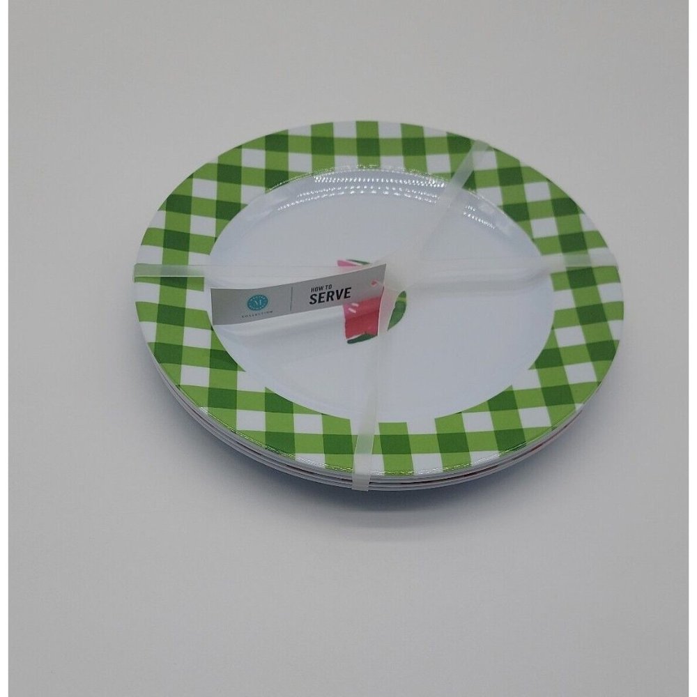 COPY - New Martha Stewart Melamine 10.4”(26 cm) waterme theme  Dinner Plates Se…